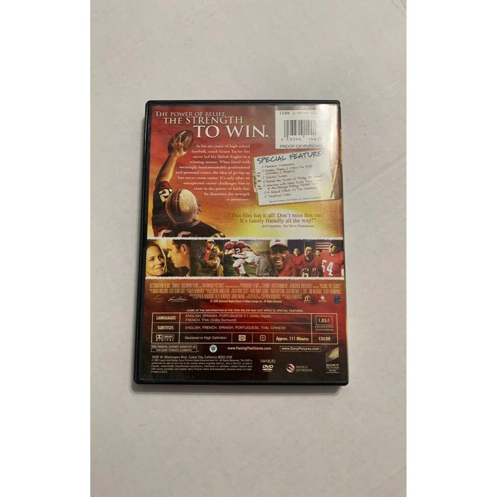 Facing The Giants DVD